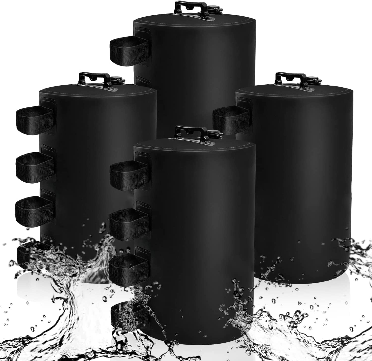 4 sacs de lestage à eau pour tentes de réception, barnun, 10L chacun