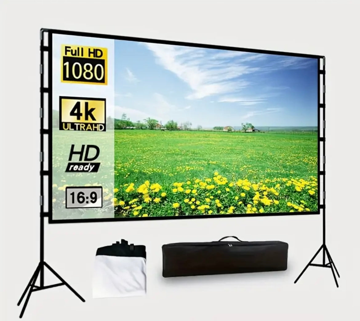 Ecran de projection Ultra HD 4K 254cm