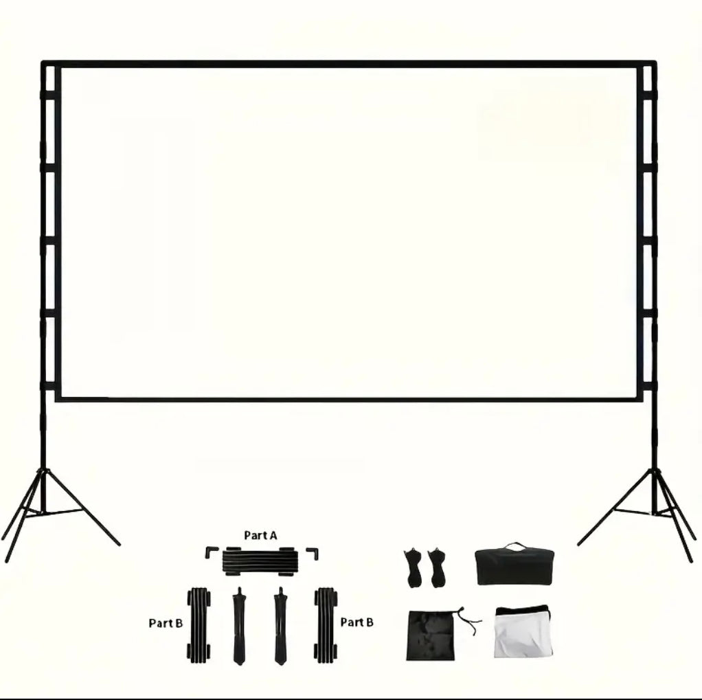 Ecran de projection Ultra HD 4K 254cm